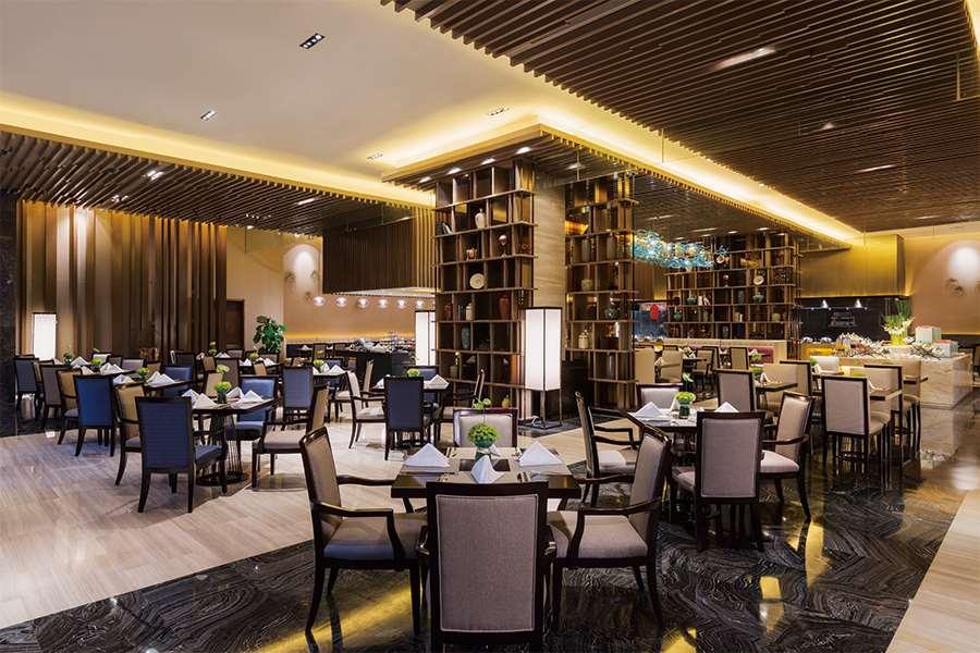 Wanda Realm Bengbu Hotell Restaurant bilde